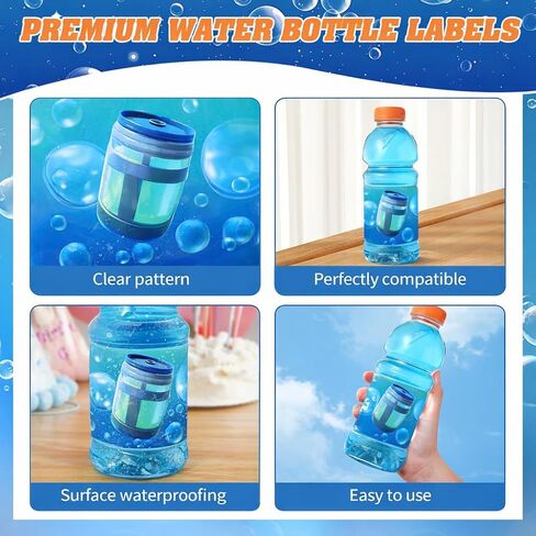 Game Bottle Labels for Birthday Party Gamer Party Favors Game Theme Party Decorations (24PCS) in Saudi Arabia