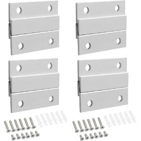 Bivethoi Z Hanger French Cleat Hanger 6 Inch Z Bar Hanger Supports- Mirror, Picture, Whiteboard, Headboard, Artwork Frames Wall Mounting Brackets, 2 Pairs in Saudi Arabia