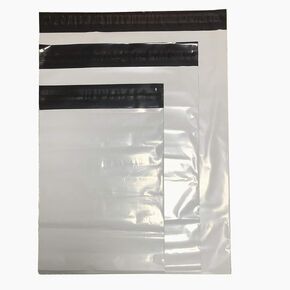 White Poly Mailers Mixed Size Shipping Envelopes Bags 21 Pcs (7 Each: 10x13,12.5x16,15x19") in Saudi Arabia