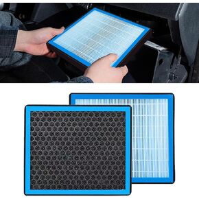 CF10285 Cabin Air Filter with Activated Carbon, Automotive AC Cabin Air Filter Replacement for Toyota 4Runner Highlander RAV4 Camry Corolla Prius Sienna Sequoia Tundra Avalon Lexus & Land Rover in Saudi Arabia