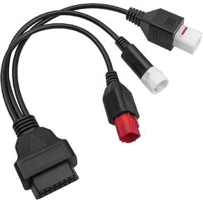 3 Pin 4 Pin 6 Pin OBD2 Adapter Cable for Yamaha Euro5 3Pin 4Pin 6Pin Motorcycle for Honda Yamaha X- MAX T Racer, Compatible for Euro5 Guzzi Kawasaki Motorbike in Saudi Arabia