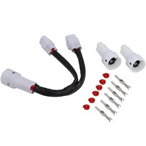 Motorcycle Power Outlet Splitter Harness Kit for Yamaha Tenere 700 and Super Tenere Motorcycle 2017-2024 Plug XS-T701 for USB Charger GPS Heated Grips in Saudi Arabia