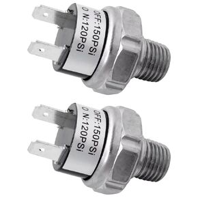 مفتاح ضغط الهواء الجديد 120-150 رطل لكل بوصة مربعة مفتاح الضغط 1/4 "-18 NPT 24 فولت 12 فولت مفتاح الضغط ضاغط الهواء مفتاح الضغط 120 رطل لكل بوصة مربعة جهاز التحكم بالضغط 150 رطل لكل بوصة مربعة مفتاح الضغط العالي in Kuwait
