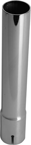 Exhaust Stack Pipe Compatible With UNIVERSAL - 1-7/8" x 12", Straight Chrome in Saudi Arabia
