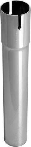 Exhaust Stack Pipe Compatible With UNIVERSAL - 1-7/8" x 12", Straight Chrome in Saudi Arabia