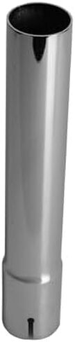 Exhaust Stack Pipe Compatible With UNIVERSAL - 1-7/8" x 12", Straight Chrome in Saudi Arabia