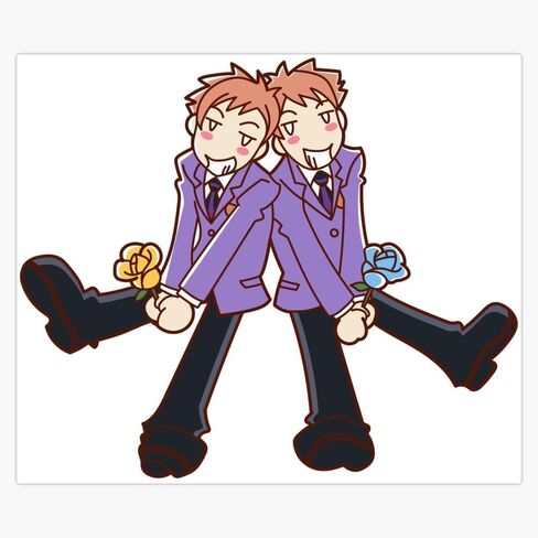 Ouran Highschool Host Club 5" Removable Magnetic Bumper Sticker | Heavy-Duty Vehicle Magnet in Kuwait