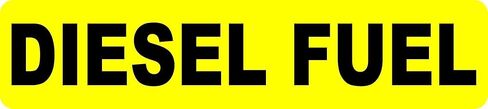 StickerTalk Diesel Fuel Magnet, 9 inches by 2 inches in Kuwait
