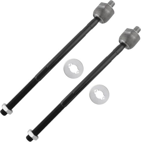 BOXI (Set of 4) 2x Front Inner Tie Rod Ends + 2x Front Outer Tie Rods Driver and Passenger Sides Fit for Subaru Impreza 1993 1994 1995 1996 AWD/Legacy 1993 1994 1995 1996 1997 | Replace ES3712 EV257 in Kuwait