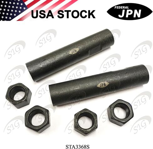 6PC Front Steering Kit Front Left & Right Inner and Outer Tie Rod & Steering Tie Rod End Adjusting Sleeves Compatible with 1997 1998 1999 2000 2001 2002 2003 2004 Ford F-150 4WD Ref# ES3366T ES3367T in Saudi Arabia