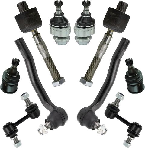 TRQ Front Steering & Suspension Kit Compatible with 2009-2014 Acura TL in Kuwait