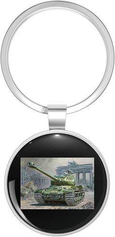 Green Stalin Metal Double Sided Key Chain Keychain in Kuwait