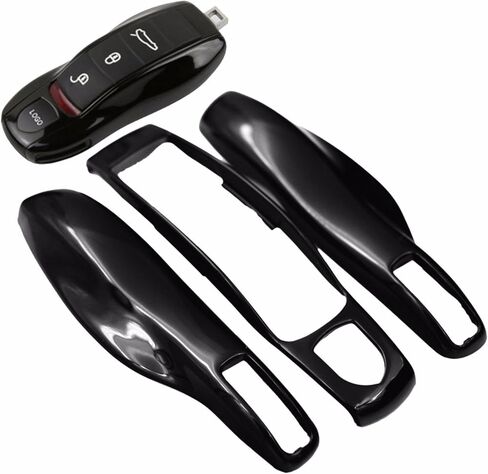 3-pieces Painted Center and Side Key Casing Shell Cover for Porsche Boxster Turbo Cayenne Panamera Macan Cayman 911 918 996 997 991 in Saudi Arabia