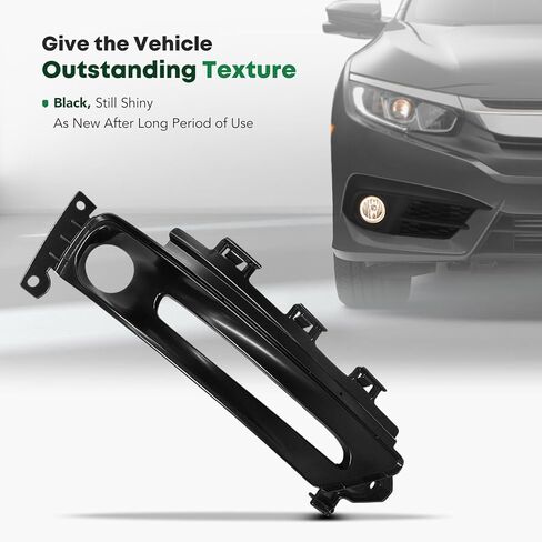 YHTAUTO Fog Light Bezel Fits Chrysler 300 2015-2019 S Code (LNN), Front Bumper Fog Light Cover Trim Right Passenger Side in Kuwait