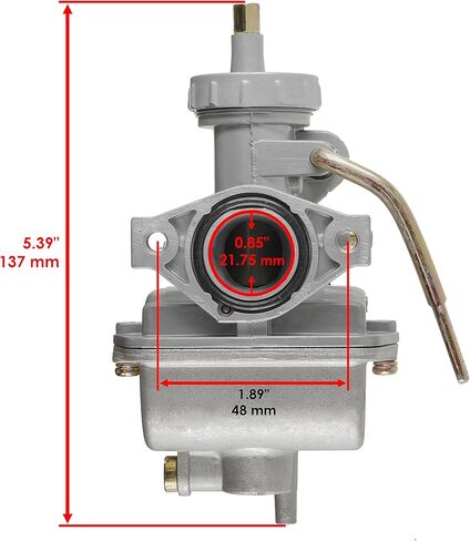 Caltric Carburetor Compatible with Honda Xr80R Xr 80 R 1985-2003 /CRF 80 2004-2005 in Kuwait