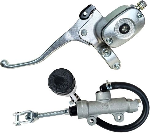 Front & Rear Brake Master Cylinder Set Compatible with Arctic Cat ATV 350 366 400 425 450 500 650 700 Alterra 400 450 500 550 570 700 XR 500 550 700 OEM # 3313-316 0502-881 2502-021 in Kuwait