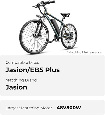YS YOSE POWER Ebike Battery 48V 10.4Ah Fit for Jaison EB5 Plus Battery Replacement 48V Electric Bike Battery Compatible with Jasion Bicycle e Bike Batetries in Saudi Arabia