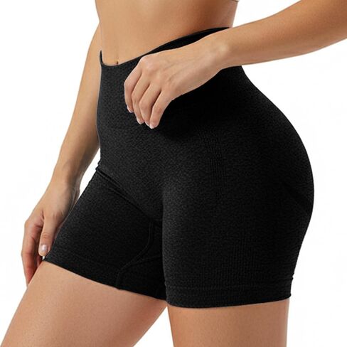 AB Mesh Summer High-Waisted Running Cycling Yoga Shorts in Saudi Arabia