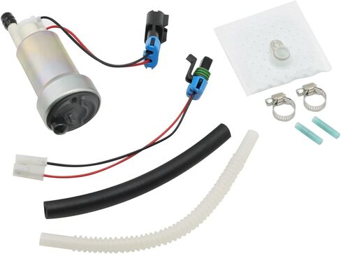 F90000285 F90000267 F90000274 TIA-485-2 400-0085 مضخة الوقود مع مجموعة التثبيت 450 LPH E85 طقم مضخة الوقود للسباق عالي الضغط العالمي in Kuwait