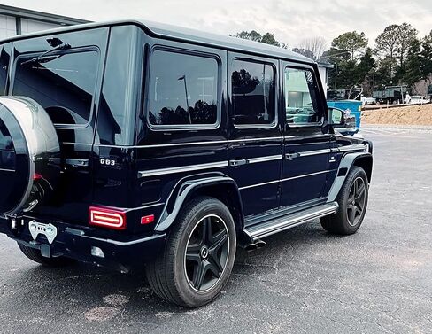 iJDMTOY عدسة مدخنة سوداء اللون، تصميم منخفض بالكامل 2019 G-Class Deisgn مصابيح LED متتابعة وميض خلفي متوافقة مع 1999-18 Mercedes W463 G-Class G500 G550 G55 G63 AMG in Kuwait