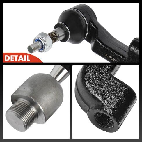 A-Premium Set of 4, Front Inner Outer Tie Rod End Kit, Compatible with Jeep KJ Series Liberty 2002 2003 2004 in Saudi Arabia
