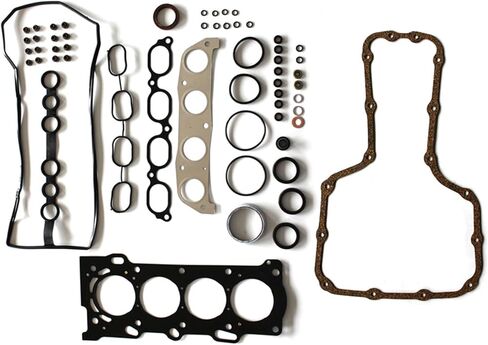 Engine Head Gasket Set Oil Pan Gasket Compatible with 2000-2005 for Toyota Celica 1.8L;1998-2008 for Toyota Corolla 1.8L;2003-2008 for Pontiac Vibe 1.8L;, OE# HS26158PT, OS32248 in Kuwait