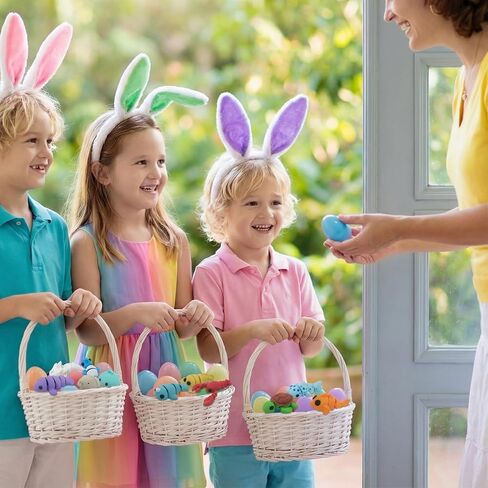 24 Pcs Prefilled Sea Animals with Easter Eggs 3D Printed, Mini Ocean Figurines, Fidget Toys, Easter Basket Stuffers & Party Favors for Kids, Classroom Rewards & Stocking Stuffers in Saudi Arabia