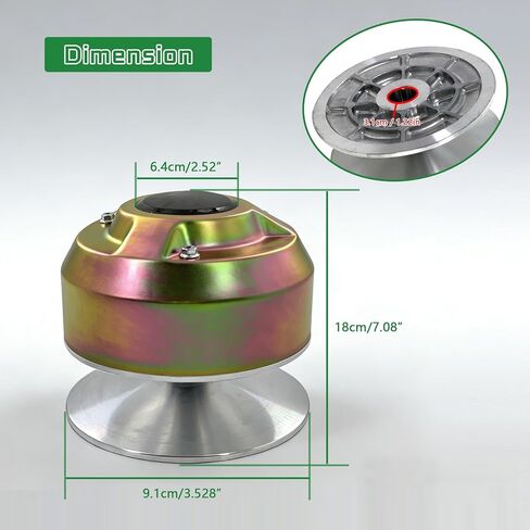 AM138485 Primary Drive Clutch Compatible with John Deere 4X2 HPX 4X4 HPX and 4X4 Trail HPX Gas Gator, HPX615E Gator in Saudi Arabia