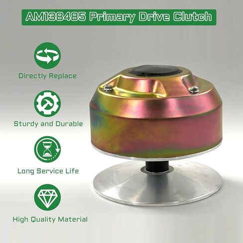 AM138485 Primary Drive Clutch Compatible with John Deere 4X2 HPX 4X4 HPX and 4X4 Trail HPX Gas Gator, HPX615E Gator in Saudi Arabia