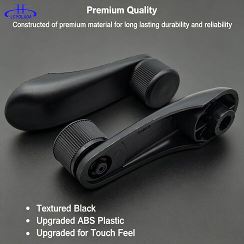 2Pcs Inside Window Crank Handles for Chevrolet Silverado 1500 2500 HD 3500 Classic, Tahoe, Suburban, GMC Sierra 1500 HD 2500 HD 3500 HD, Yukon, Cadillac Escalade 20980650 in Kuwait