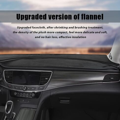 Nonslip Car Dash Board Mat Flannel Dashboard Dash Cover Compatible with BMW 7-Series (G11) 730i 740d 750i 730d 740i 728 2016-2020 (with HUD) in Kuwait