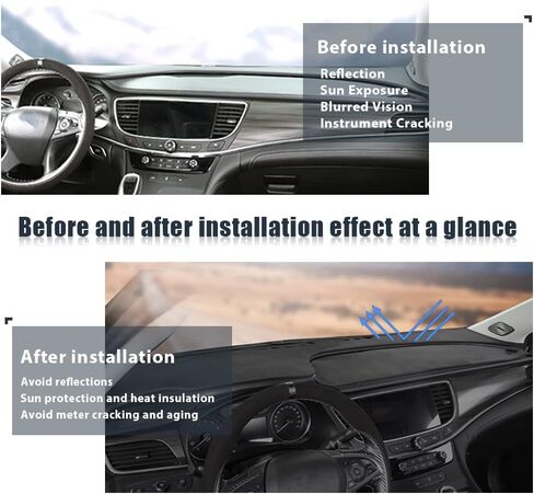 Nonslip Car Dash Board Mat Flannel Dashboard Dash Cover Compatible with BMW 7-Series (G11) 730i 740d 750i 730d 740i 728 2016-2020 (with HUD) in Kuwait
