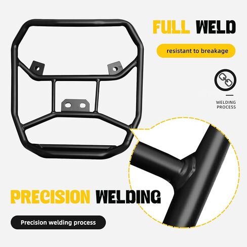 Mokuo Front Carrier Rack for 2022 Yamaha Zuma 125 – Heavy Duty Iron Motorcycle Luggage Cargo Rack Carrier for Storage & Transport in Kuwait