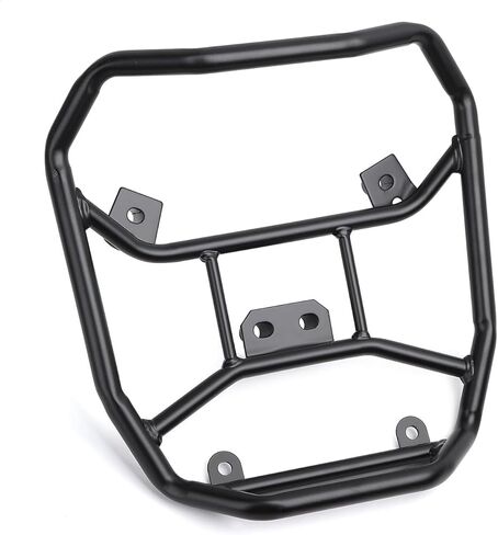 Mokuo Front Carrier Rack for 2022 Yamaha Zuma 125 – Heavy Duty Iron Motorcycle Luggage Cargo Rack Carrier for Storage & Transport in Kuwait