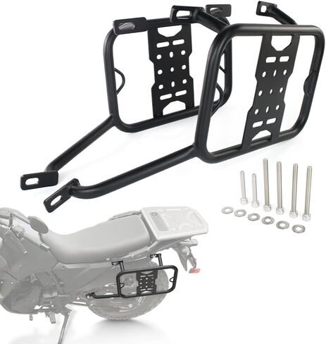 Saddlebag Support Racks Fit for KLR650 2022-2025 KLR650 Advanture, Motorcycle Saddlebag Bracket Panniers Rack Side Carrier in Saudi Arabia