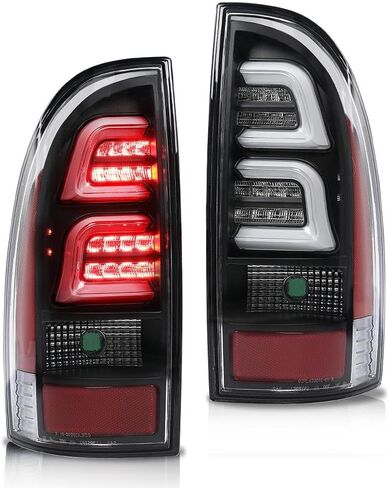 مصابيح LED الخلفية لتجميع مصباح الفرامل الخلفي الجانب الأيسر والأيمن متوافق مع Toyota Tacoma 2005-2015 8155004150 8156004150 8156104150 8155104150 أسود in Kuwait