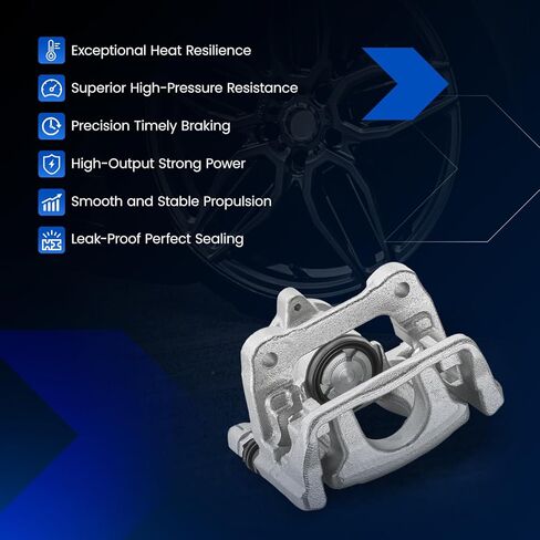 Rear Brake Caliper Assembly Replaces for 19B7434 19B7435, Compatible with Mazda 6 2016-2021 2.5L L4, GAS in Kuwait