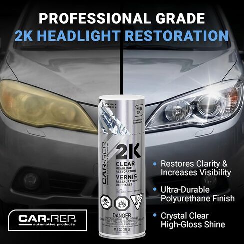 CAR-REP 2K Clear Headlight Restoration 11.6 oz in Saudi Arabia