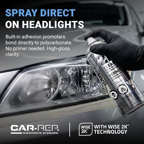 CAR-REP 2K Clear Headlight Restoration 11.6 oz in Saudi Arabia