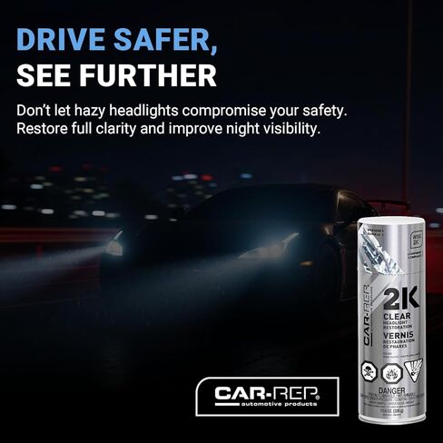 CAR-REP 2K Clear Headlight Restoration 11.6 oz in Saudi Arabia