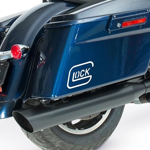 8 Pack Glock Pistol Vinyl Decal Stickers & Decals for Car, Truck, Locker, Mailbox, Fridge, Water Bottle, Flask, Laptop in Saudi Arabia