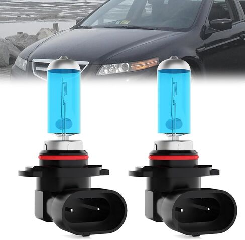 Headlight Bulbs Compatible With Acura TL 2004-2006, D2S High Low Beam Xenon HID Bulbs +9006 Fog Lights, Super Bright 6000K White, Plug and Play, Pack of 4 in Saudi Arabia