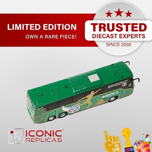 النسخ المتماثلة المميزة لـ Scania Touring HD Coach: كأس العالم المكسيك المنتخب الوطني 1:87 (HO) نموذج حافلة مصبوبة in Kuwait