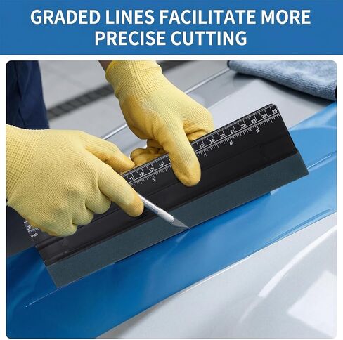 1 Pcs Squeegee for Vinyl Felt Squeegee with Suede Felt Edge Decal Squeegees Tool Tint Squeegees for Sign Making Wallpaper Window Tint Work 9.84×3.54inch in Saudi Arabia
