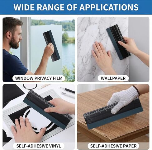 1 Pcs Squeegee for Vinyl Felt Squeegee with Suede Felt Edge Decal Squeegees Tool Tint Squeegees for Sign Making Wallpaper Window Tint Work 9.84×3.54inch in Saudi Arabia