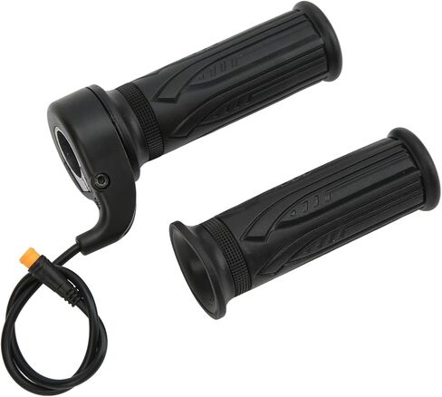 Electric Bike Throttle Handle with Waterproof Connector, 20X Scooter Speed Grip for 22.2mm Handlebar, Compatible with 12V 24V 36V 48V 72V Conversion Kits in Saudi Arabia