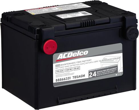 ACDelco Silver 78SAGM (88866331) 24 Month Warranty AGM BCI Group 78 Battery in Kuwait