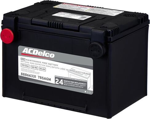 ACDelco Silver 78SAGM (88866331) 24 Month Warranty AGM BCI Group 78 Battery in Kuwait
