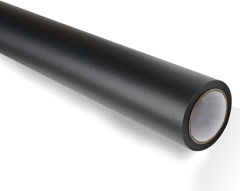 50FT X 5FT Matte Black Car Vinyl Wrap - Air Release Technology, Self - Healing, UV Resistant, Scratch Protection, Easy Install for Cars/Trucks/SUVs in Saudi Arabia