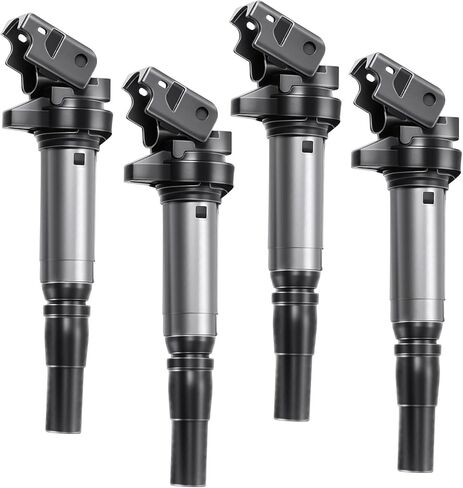 Motorevo 1.6L Ignition Coil Pack Set of 4 Compatible with Mini Cooper 2007 2008 2009 2010 2011 2012 2013, Cooper Countryman 2011-2016, Cooper Paceman 2013-2016 1.6L L4 Turbo Replace UF598 12137575010 in Saudi Arabia